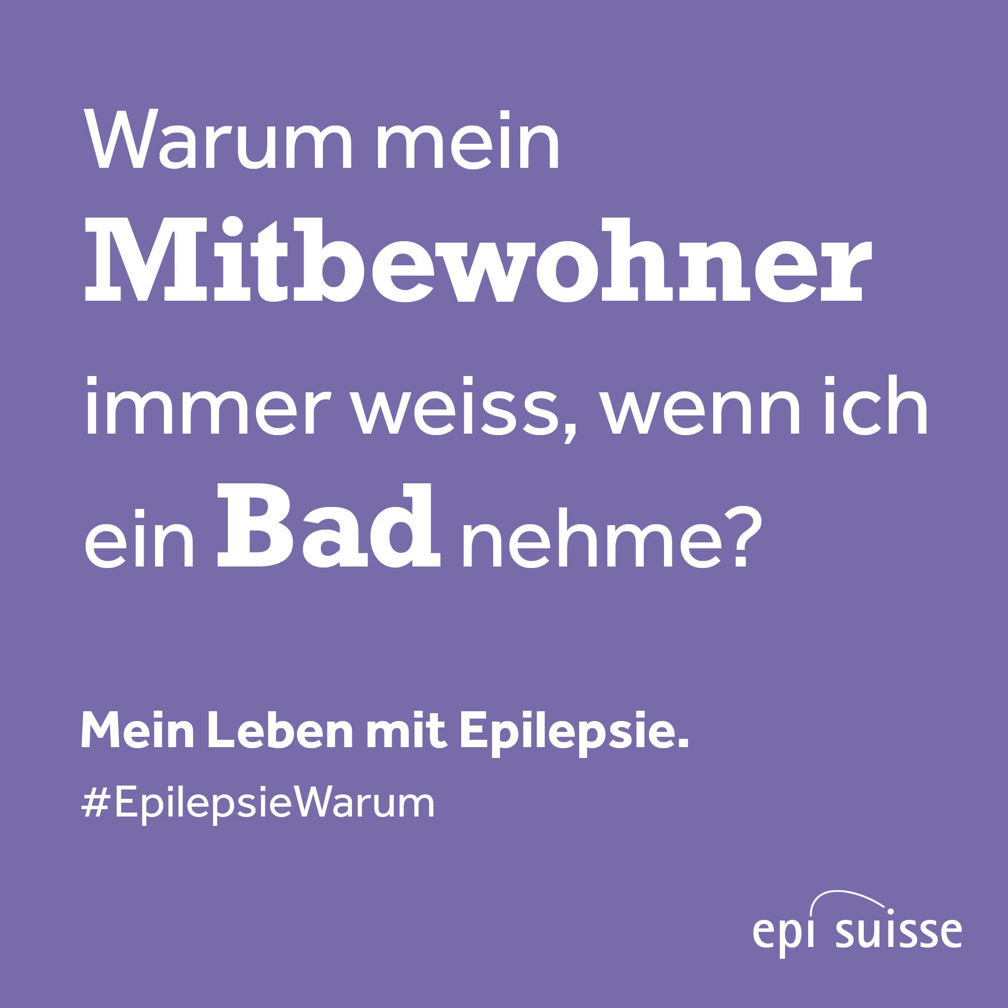 Epi Suisse Awareness-Kampagne Socialmedia-Kachel